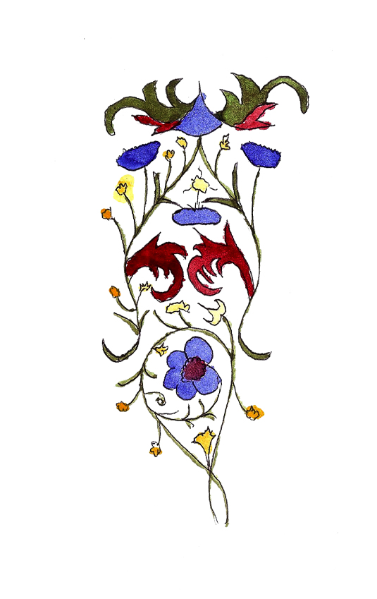 Flowers. Janice Greenwood. Watercolor.